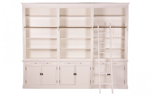 buecherschrank-massivholz-weiß