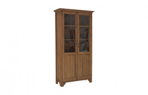 Vitrine Bianca Kasar Massivholz Teak